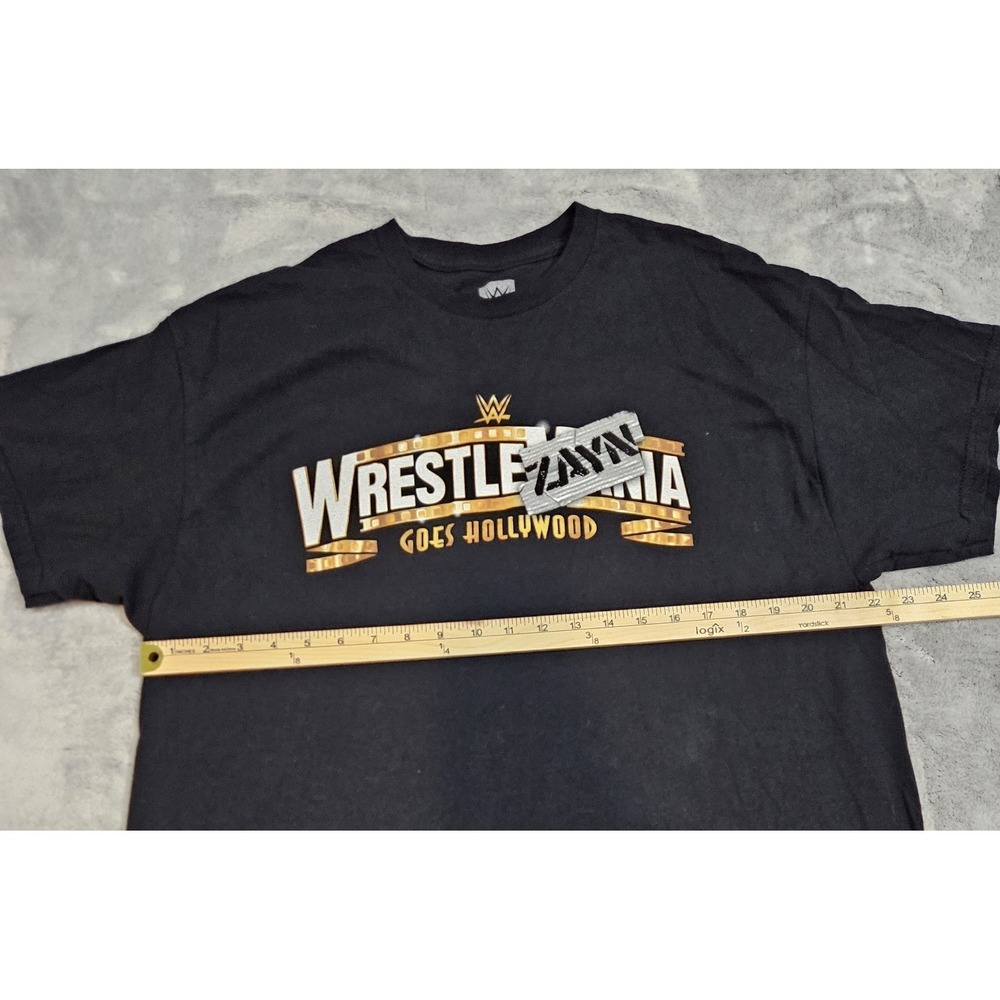 WWE Wrestlemania T Shirt Men Medium 2023 Goes Hollywood Size XL - Picture 4 of 6